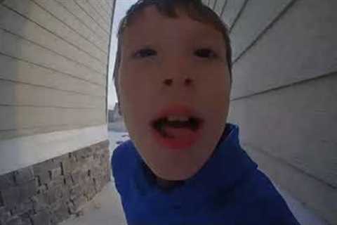 Ding Dong Ditcher Licks Doorbell Camera || ViralHog