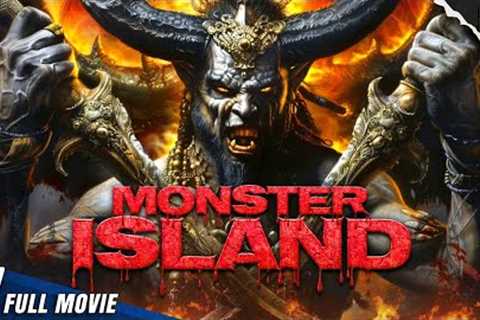 MONSTER ISLAND | FULL ACTION FILM | HD KAIJU MONSTER ADVENTURE FILM IN ENGLISH | V MOVIES
