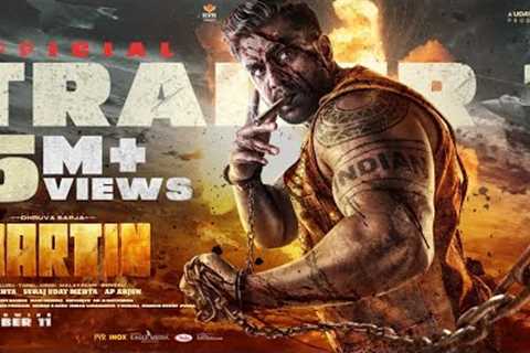#Martin - New Movie Trailer 1 [4K Video] | Dhruva Sarja | AP Arjun | Uday K Mehta