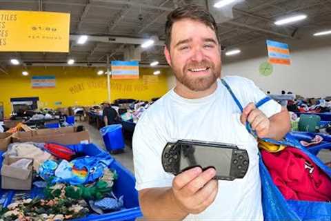 Our Best Day EVER at the Goodwill Outlet!