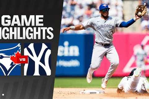 Blue Jays vs. Yankees Game Highlights (8/3/24) | MLB Highlights