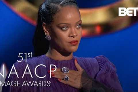 Rihanna Says Tell Your Friends Of Other Races To Pull Up For Black Issues | NAACP Image Awards