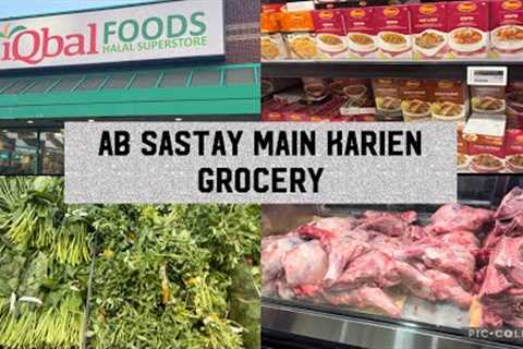 CANADA VLOG | PAKISTANI GROCERY SUPER STORE IN MISSISSAUGA CANADA 🇨🇦 | GROCERY SHOPPING HAUL |