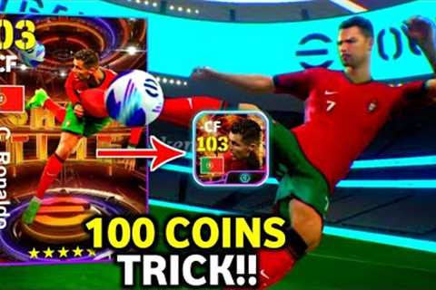 Trick To Get 103 Rated Ronaldo | eFootball 2024 Mobile | Ronaldo Trick In Show Time Bullet Header
