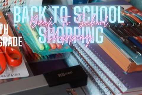 Back to School Shopping for My 6th Grader | Shopping Haul 📚✏️📘🍎🎒