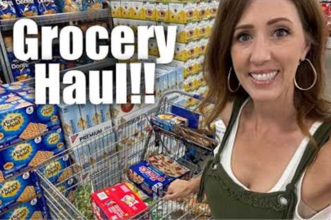Grocery hauling it!! || The treats really won out this time!