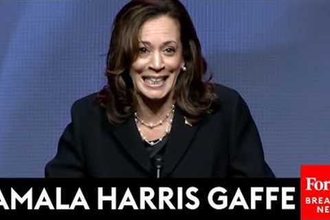 VIRAL GAFFE: Kamala Harris Refers To Herself As 'President' Before Catching Herself