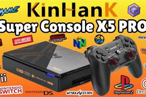 KINHANK Super Console X5 PRO Is LOADED w/ Over 16,000 Plug &amp; Play Games