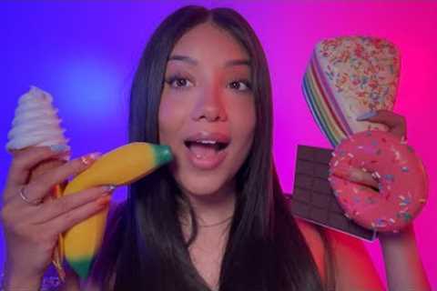 FAKE FOOD ASMR 🍫 Mouth sounds 😋