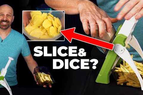 Testing this highly-rated kitchen slicer by request. Surprising results!