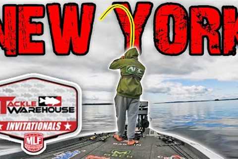 Tournament Fishing in NEW YORK! Catching Bass on Lake Champlain! (MLF)