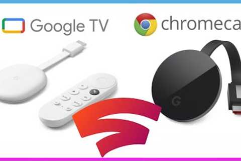 Google Stadia on Google TV with Chromecast vs Chromecast Ultra 4K Comparison