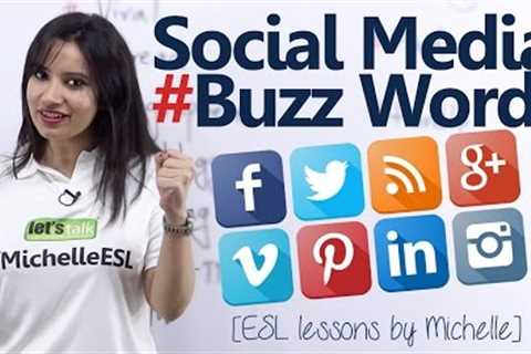 Social Media Buzz Words – Free English lesson to learn trending words