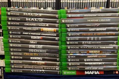 My Microsoft Xbox One Game Collection