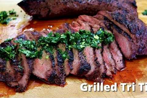 Grilled Tri Tip on Big Green Egg | Grilling Tri Tip Recipe Malcom Reed HowToBBQRight