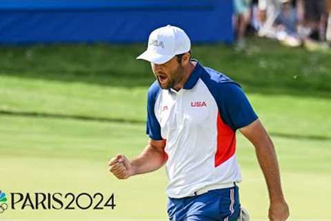 Best of Scottie Scheffler's WHITE-HOT final round to win Olympic gold | Paris Olympics | NBC Sports