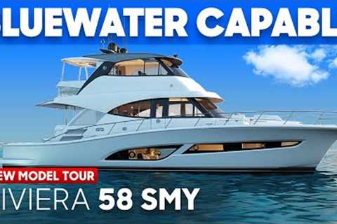 The Ultimate Liveaboard Sport Motor Yacht? Riviera 58 SMY Yacht Tour &amp; Review