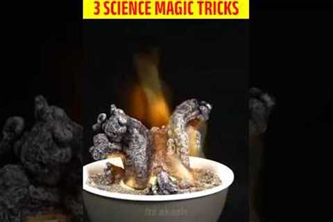 🤯 top 3 amazing science magic tricks #shorts #ytshorts #viral #magic #itzakash