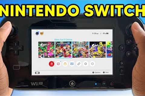 I connected my Wii U to my Nintendo Switch...