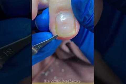 Beautiful Magnetic Nails Satisfying Shorts #nails #pedicure #shorts #satisfying