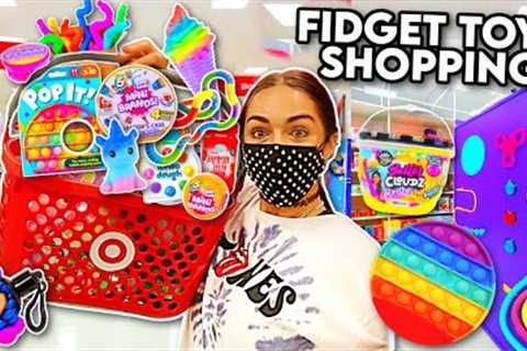 Fidget Toy Shopping At Target + Store Bought Slime Shopping