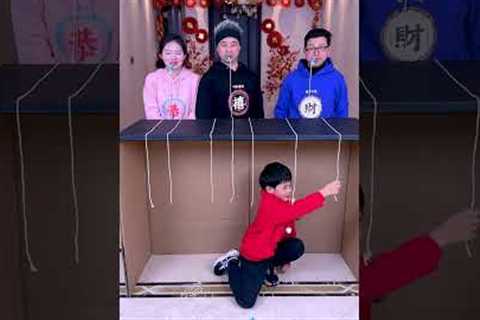 Pull Rope Challenge (IV), So Exciting,Must-Have Game During The Holidays! #Funfamily#Partygames