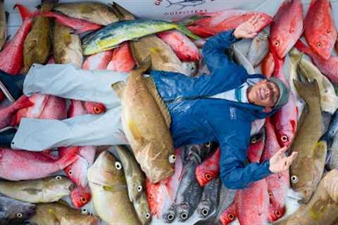 36 Hrs at Sea...Filled boat with Most Expensive fish (Catch Clean Cook)