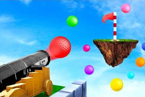 Most Difficult HOLE IN ONE TRICKSHOT? - Golf It
