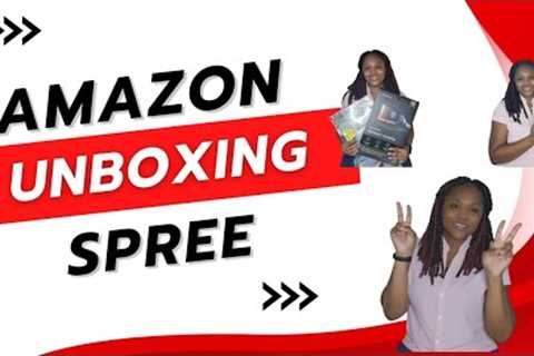 AMAZON UNBOXING SPREE! Unboxing &amp; Review &amp; First Impressions