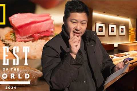 Eat the Top 15 Most Mind-Blowing Sushi with Lucas Sin in Tokyo's Best Omakase | Best of the World