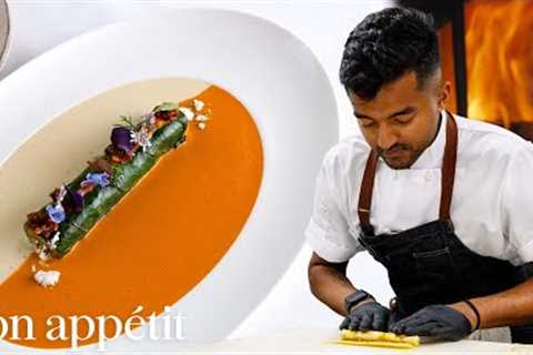 A Day at Chicago’s Only Michelin Star Indian Restaurant | On The Line | Bon Appétit