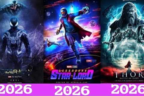 EVERY UPCOMING MARVEL CONFIRMED AND UNCONFIRMED MOVIES &amp; TV SHOWS IN 2024-2029