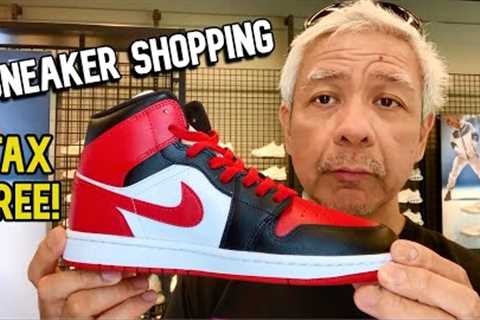 Sneaker Shopping on Tax Free Weekend!