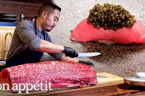 Only 16 People a Night Can Eat This 17-Course Omakase | On The Line | Bon Appétit