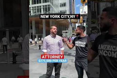 NYC ATTORNEY SALARY #shorts #finance #career #job #education
