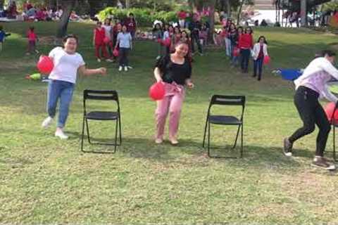 Balloon Game Team Building | Balloon Popping OFW Vineyard Dubai, UAE