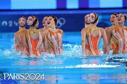 Provocative deck work and mind-blowing acrobatics: the best &amp; weirdest of artistic swimming in..