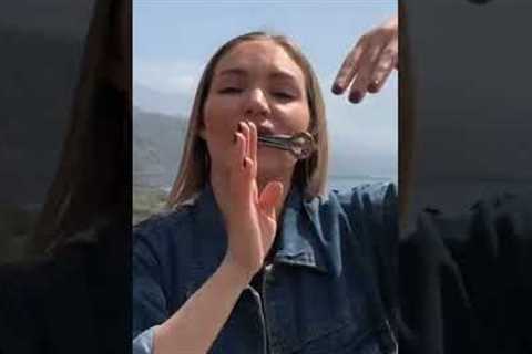 Hand dance 💃🏻 with Jaw Harp 🎵Olena UUTAi from Yakutia