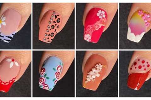 8 Easy professional diy nail art designs at home || Nail art for beginners