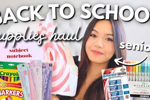 SCHOOL SUPPLIES HAUL 🔖 target, amazon, cute stationery!