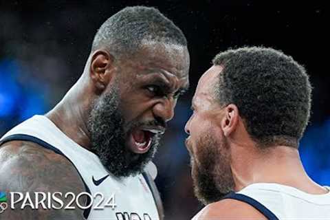 Watch Team USA's full fourth-quarter run to come back against Serbia | Paris Olympics | NBC Sports