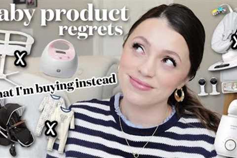 Baby Products I REGRET buying &amp; what I'm getting instead (2nd baby!)