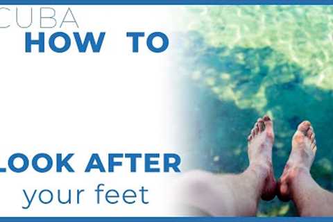 Scuba Diving Foot Care #scuba #howto