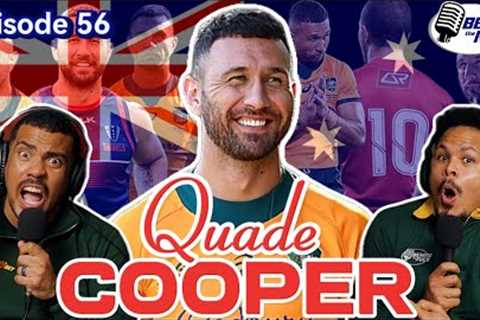 Quade Cooper Australian rugby royalty joins us | Springboks vs Wallabies #RugbyChampionship