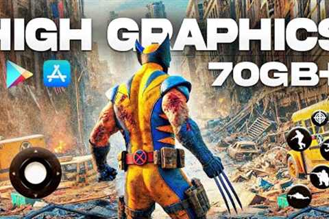 10 High Graphics BIGGEST Games for Android &amp; iOS of 2024 | Top 10 Best Mobile Games of 2024