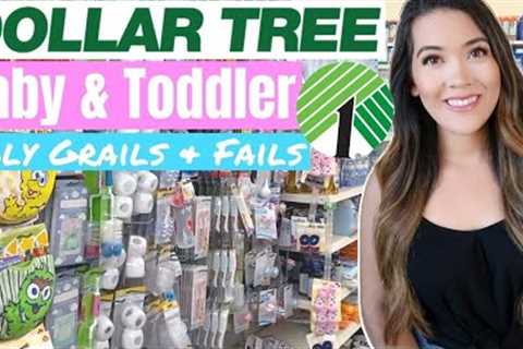 DOLLAR TREE BABY HOLY GRAILS &amp; FAILS | Toddler &amp; Baby Must Haves at Dollar Store | Cheap..