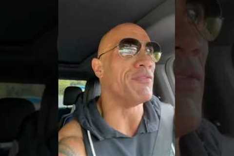 The Rock is always making his fans happy ❤️