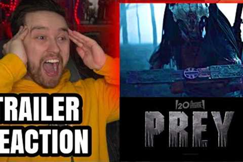 PREY Official Trailer Reaction | HULU | New Predator Movie