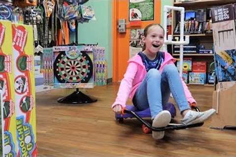 Shopping for Toys and Books with Addy