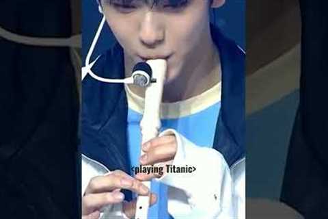 Soobin playing Titanic by recorder#txt